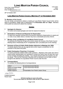 211103 LMPC November Agenda - Parish Council Meeting (dragged).pdf